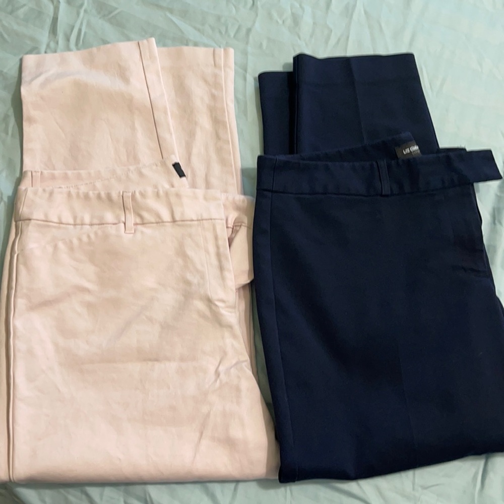 2 pair of Liz Claiborne Emma Classic ankle pants